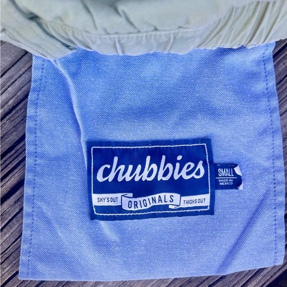 Chubbies, small, light green, 5.5” inseam - Picture 4 of 5